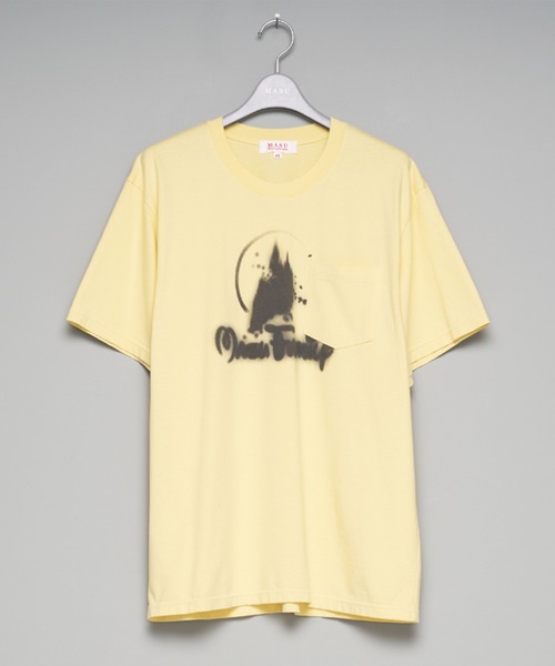 MASU(エムエーエスユー)の「【M A S U】CASTLE POCKET T-SHIRT(Tシャツ/カットソー・メンズ・サックスブルー/イエロー/レッド/ブラック/ホワイト・46/48)」の5枚目の写真