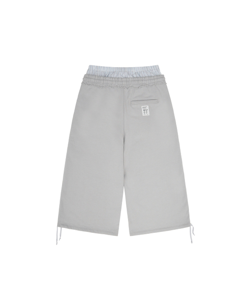 TUOMIO（トゥオミオ）の「DETACHABLE BERMUDA SWEATPANTS [GREY]（スウェットパンツ・レディース・その他・F）」の3枚目の写真