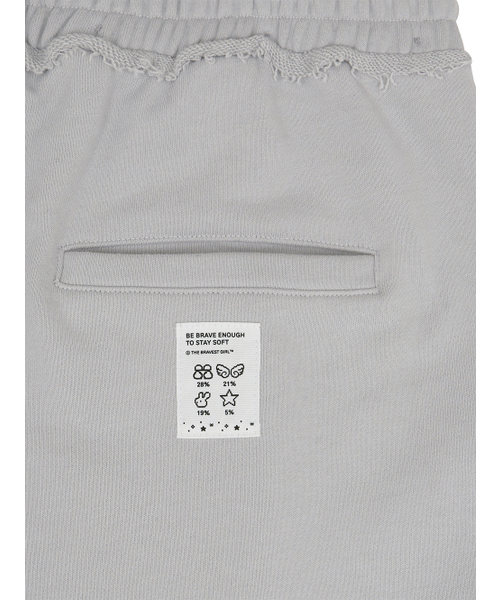 TUOMIO（トゥオミオ）の「DETACHABLE BERMUDA SWEATPANTS [GREY]（スウェットパンツ・レディース・その他・F）」の7枚目の写真