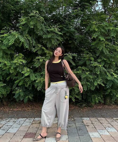 TUOMIO（トゥオミオ）の「DETACHABLE BERMUDA SWEATPANTS [GREY]（スウェットパンツ・レディース・その他・F）」の8枚目の写真