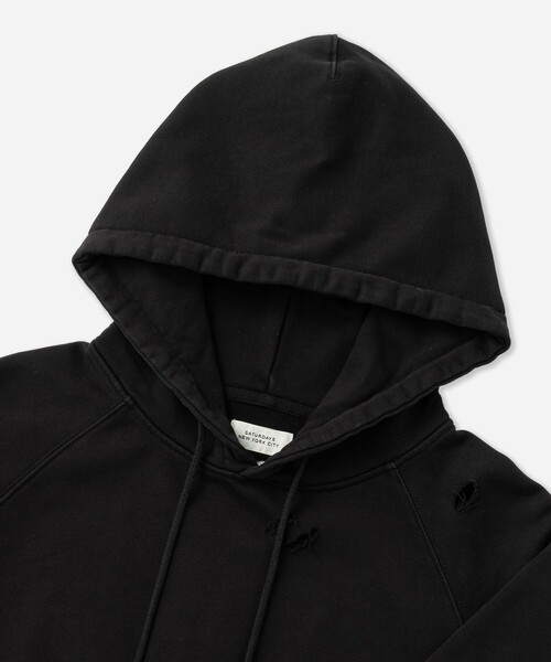 Saturdays NYC（サタデーズ ニューヨークシティ ）の「Warren Super Vintage Relaxed Hoodie（パーカー・メンズ・サックスブルー/スミクロ・XL/S/M/L）」の22枚目の写真