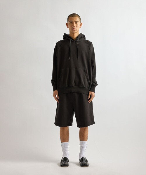 Saturdays NYC（サタデーズ ニューヨークシティ ）の「Warren Super Vintage Relaxed Hoodie（パーカー・メンズ・サックスブルー/スミクロ・XL/S/M/L）」の7枚目の写真