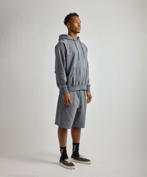 Saturdays NYC（サタデーズ ニューヨークシティ ）の「Warren Super Vintage Relaxed Hoodie（パーカー・メンズ・サックスブルー/スミクロ・XL/S/M/L）」の11枚目の写真