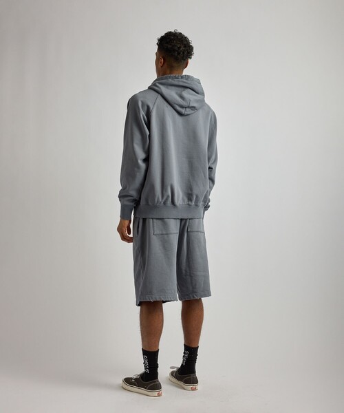 Saturdays NYC（サタデーズ ニューヨークシティ ）の「Warren Super Vintage Relaxed Hoodie（パーカー・メンズ・サックスブルー/スミクロ・XL/S/M/L）」の12枚目の写真