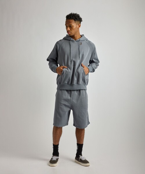 Saturdays NYC（サタデーズ ニューヨークシティ ）の「Warren Super Vintage Relaxed Hoodie（パーカー・メンズ・サックスブルー/スミクロ・XL/S/M/L）」の16枚目の写真