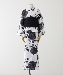 one after another NICE CLAUP | 【1人で着られる】セパレート浴衣 / 浴衣+作り帯セット【接触冷感/吸水速乾】(浴衣)