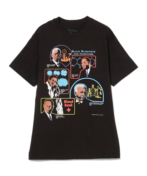 BEAMS BOY(ビームスボーイ)の「Cotton Expressions / SCIENTISTS TEE(Tシャツ/カットソー・レディース・ブラック・MEDIUM)」の1枚目の写真