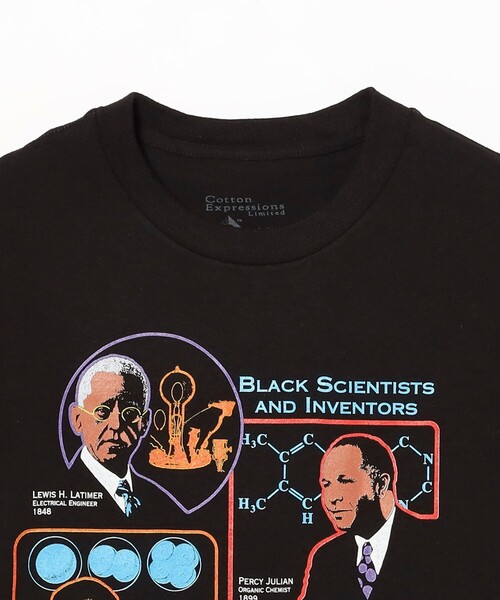 BEAMS BOY(ビームスボーイ)の「Cotton Expressions / SCIENTISTS TEE(Tシャツ/カットソー・レディース・ブラック・MEDIUM)」の3枚目の写真