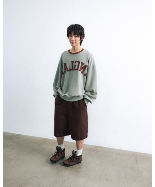 ANGLAN（アングラン）の「Palette Applique Sweat Shirt - Brown（スウェット・メンズ・その他・ONE SIZE）」の3枚目の写真