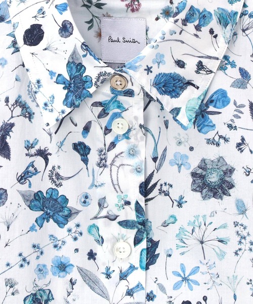 Paul Smith（ポールスミス）の「ウィメンズ リバティプリント 長袖シャツ / 165013 SH169（シャツ/ブラウス・レディース・ピンク/ブルー・38/40）」の3枚目の写真