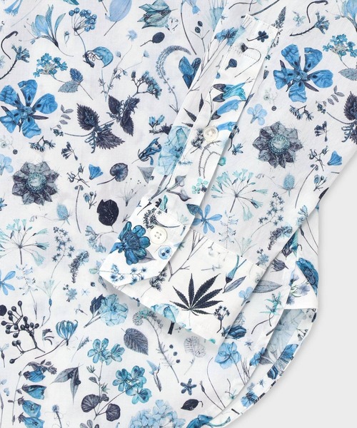 Paul Smith（ポールスミス）の「ウィメンズ リバティプリント 長袖シャツ / 165013 SH169（シャツ/ブラウス・レディース・ピンク/ブルー・38/40）」の4枚目の写真