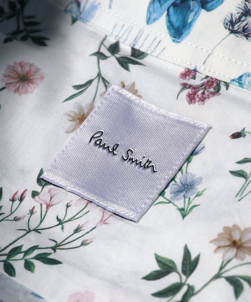 Paul Smith（ポールスミス）の「ウィメンズ リバティプリント 長袖シャツ / 165013 SH169（シャツ/ブラウス・レディース・ピンク/ブルー・38/40）」の6枚目の写真