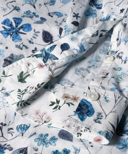 Paul Smith（ポールスミス）の「ウィメンズ リバティプリント 長袖シャツ / 165013 SH169（シャツ/ブラウス・レディース・ピンク/ブルー・38/40）」の7枚目の写真