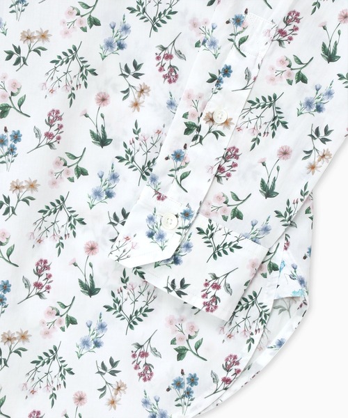 Paul Smith（ポールスミス）の「ウィメンズ リバティプリント 長袖シャツ / 165013 SH169（シャツ/ブラウス・レディース・ピンク/ブルー・38/40）」の9枚目の写真