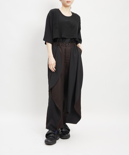 gomme(ゴム)の「リンクスドットJQ リンクスショートT(Tシャツ/カットソー・レディース・ブラック/ホワイト/パープル・MEDIUM)」の11枚目の写真
