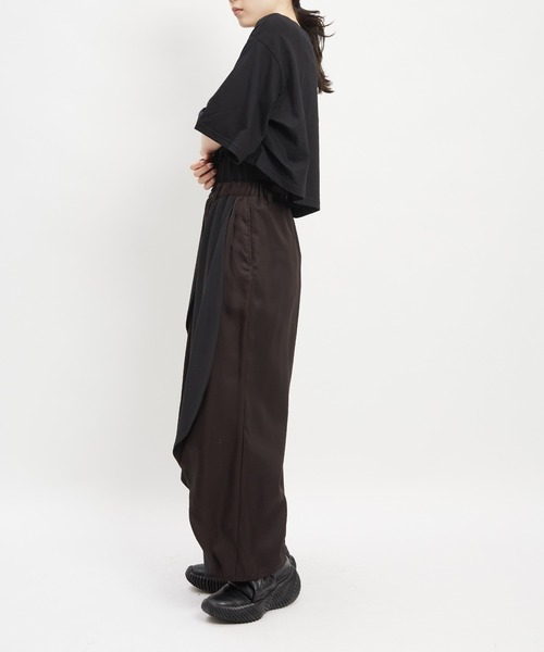 gomme(ゴム)の「リンクスドットJQ リンクスショートT(Tシャツ/カットソー・レディース・ブラック/ホワイト/パープル・MEDIUM)」の12枚目の写真