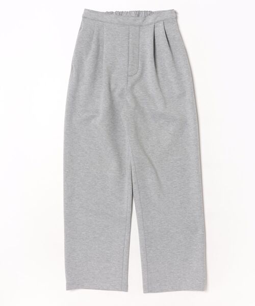 LA MARINE FRANCAISE（マリン フランセーズ）の「ジャージータックパンツ（その他パンツ・レディース・杢グレー/オフホワイト/ブラック・1/0）」の3枚目の写真