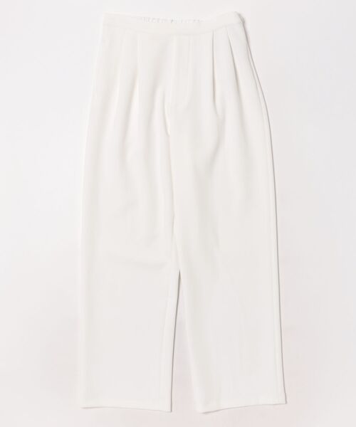 LA MARINE FRANCAISE（マリン フランセーズ）の「ジャージータックパンツ（その他パンツ・レディース・杢グレー/オフホワイト/ブラック・1/0）」の11枚目の写真