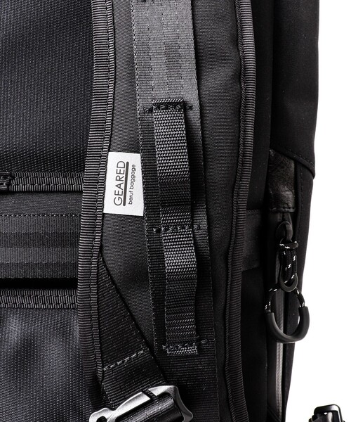 NOLLEY’S（ノーリーズ）の「【beruf baggage/ベルーフ バゲッジ】brf-GR15-DR URBAN EXPLORER 16（バックパック/リュック・メンズ・ブラック・FREE）」の7枚目の写真