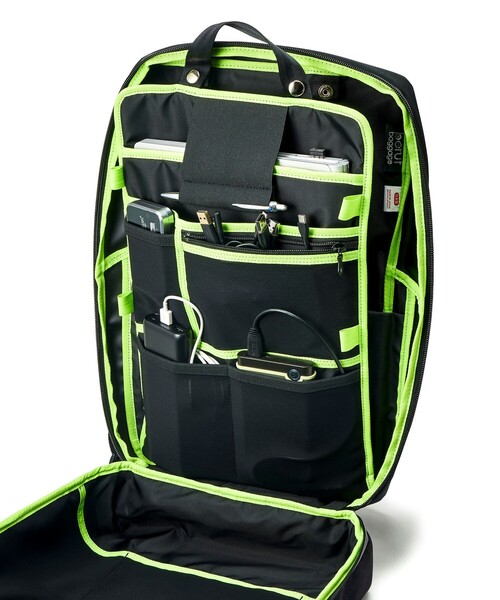 NOLLEY’S（ノーリーズ）の「【beruf baggage/ベルーフ バゲッジ】brf-GR15-DR URBAN EXPLORER 16（バックパック/リュック・メンズ・ブラック・FREE）」の15枚目の写真