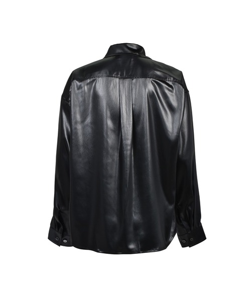 BREATH(ブレス)の「SCRIPT LOGO COATING SHIRT(シャツ/ブラウス・メンズ・ブラック/ホワイト・LARGE/MEDIUM/SMALL/X-LARGE)」の7枚目の写真
