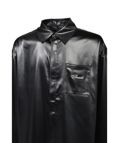 BREATH(ブレス)の「SCRIPT LOGO COATING SHIRT(シャツ/ブラウス・メンズ・ブラック/ホワイト・LARGE/MEDIUM/SMALL/X-LARGE)」の9枚目の写真