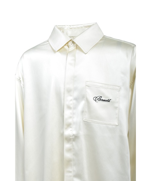 BREATH(ブレス)の「SCRIPT LOGO COATING SHIRT(シャツ/ブラウス・メンズ・ブラック/ホワイト・LARGE/MEDIUM/SMALL/X-LARGE)」の5枚目の写真