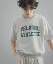 SENSE OF PLACE by URBAN RESEARCH | カレッジスウェットショートスリーブTシャツ(スウェット)