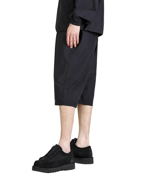 GOLD（ゴールド）の「GOLD / ゴールド：COTTON / NYLON WEATHER CLOTH WIDE SHORTS：26A-GL52628[MUS]（その他パンツ・メンズ・ブラック・L）」の7枚目の写真