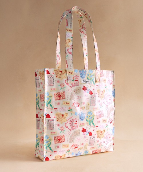 Cath Kidston(キャスキッドソン)の「ラージ ブックバッグ Love Notes(トートバッグ・レディース・クリーム・FREE)」の6枚目の写真