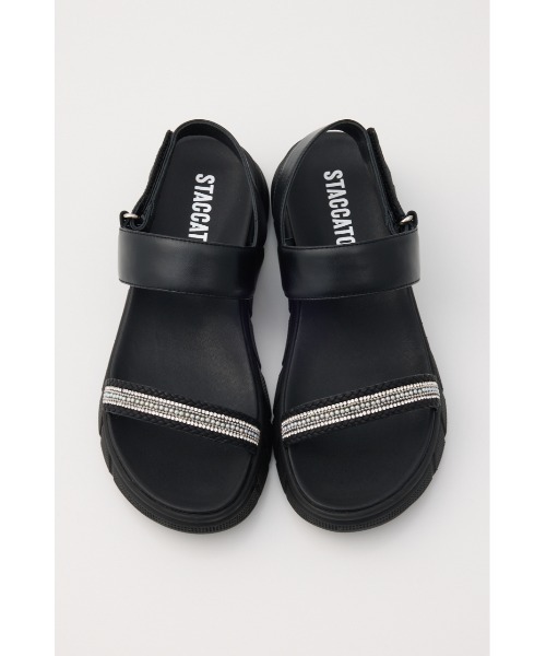 STACCATO(スタッカート)の「パーティクルズライトサンダル(サンダル・レディース・ホワイト/ブラック・22.5cm/23cm/23.5cm/24cm/24.5cm)」の14枚目の写真