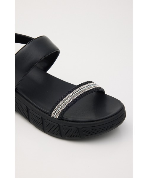 STACCATO(スタッカート)の「パーティクルズライトサンダル(サンダル・レディース・ホワイト/ブラック・22.5cm/23cm/23.5cm/24cm/24.5cm)」の10枚目の写真