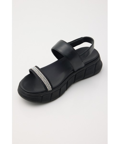 STACCATO(スタッカート)の「パーティクルズライトサンダル(サンダル・レディース・ホワイト/ブラック・22.5cm/23cm/23.5cm/24cm/24.5cm)」の9枚目の写真