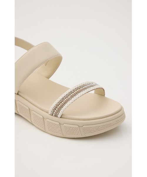 STACCATO(スタッカート)の「パーティクルズライトサンダル(サンダル・レディース・ホワイト/ブラック・22.5cm/23cm/23.5cm/24cm/24.5cm)」の21枚目の写真