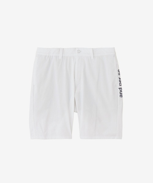 and per se(アンパスィ)の「クールラスティング ハーフパンツ(メンズ)(その他パンツ・メンズ・ネイビー/ホワイト・LL/L/M)」の2枚目の写真