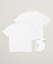 three dots | 【unisex】パウダリーコットン 2パックTシャツ(Tシャツ/カットソー)