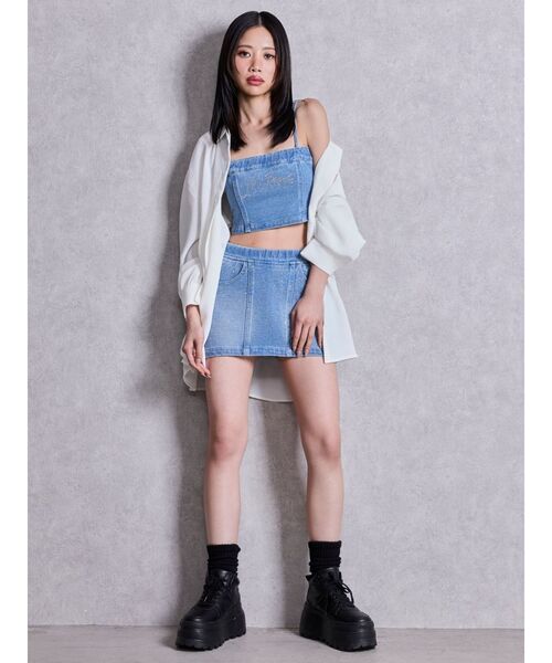 GYDA（ジェイダ）の「GG bold line thick soleスニーカー（スニーカー・レディース・パープル/ブラック/オフホワイト・MEDIUM/SMALL/LARGE）」の15枚目の写真