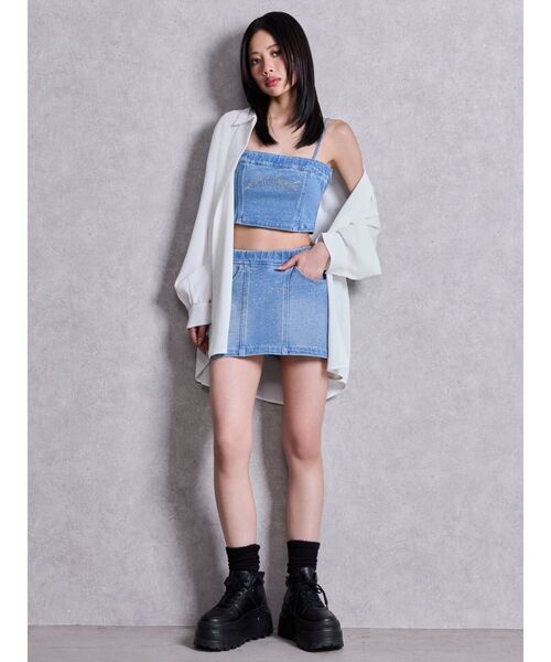 GYDA（ジェイダ）の「GG bold line thick soleスニーカー（スニーカー・レディース・パープル/ブラック/オフホワイト・MEDIUM/SMALL/LARGE）」の16枚目の写真