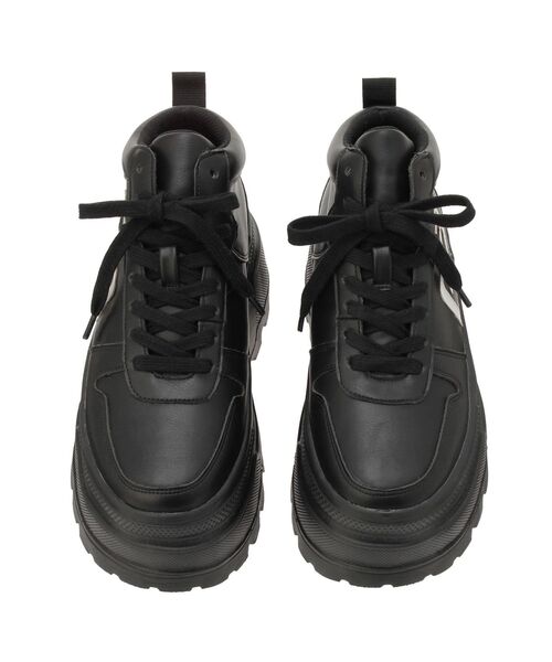 GYDA（ジェイダ）の「GG bold line thick soleスニーカー（スニーカー・レディース・パープル/ブラック/オフホワイト・MEDIUM/SMALL/LARGE）」の20枚目の写真