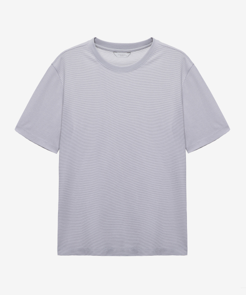 MINDBRIDGE（マインドブリッジ）の「[エアクール]ワッフル生地レギュラーフィット半袖Tシャツ - 2カラー（Tシャツ/カットソー・メンズ・ブラウン/ライトグレー・95/100/105/110）」の11枚目の写真