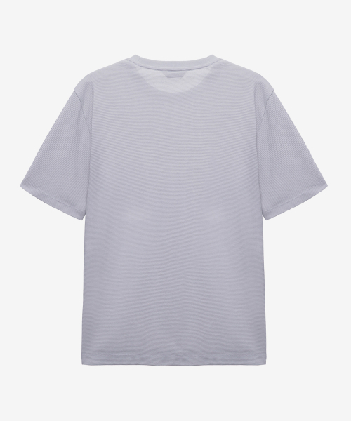 MINDBRIDGE（マインドブリッジ）の「[エアクール]ワッフル生地レギュラーフィット半袖Tシャツ - 2カラー（Tシャツ/カットソー・メンズ・ブラウン/ライトグレー・95/100/105/110）」の12枚目の写真