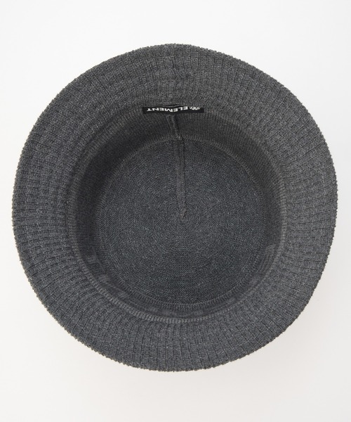ELEMENT(エレメント)の「ELEMENT EL KNIT HAT(ハット・メンズ・ブラック/ホワイト・FREE)」の3枚目の写真