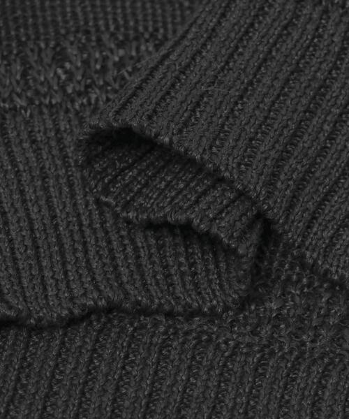 LAATO(ラート)の「basket knit(ニット/セーター・レディース・ライトブラウン/ブラック・FREE)」の11枚目の写真