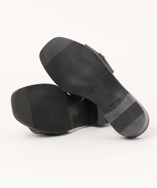 Oh my Sandals】メタルオーナメントミュールサンダル(E62306