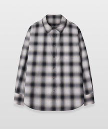 [CHAMBRAY 日本輸入生地] クラシックオンブレリラックスドシャツ
