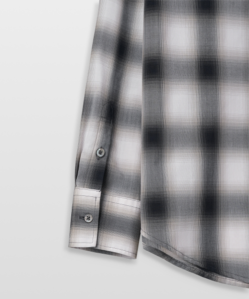 MANNERGRAM（マナーグラム）の「[CHAMBRAY 日本輸入生地] クラシックオンブレリラックスドシャツ（シャツ/ブラウス・メンズ・その他・95/100/105）」の6枚目の写真