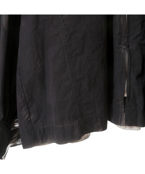 CURRENTAGE(カレンテージ)の「【CURRENTAGE/カレンテージ】spray dyeing mock shirt(シャツ/ブラウス・レディース・ベージュ・FREE)」の7枚目の写真