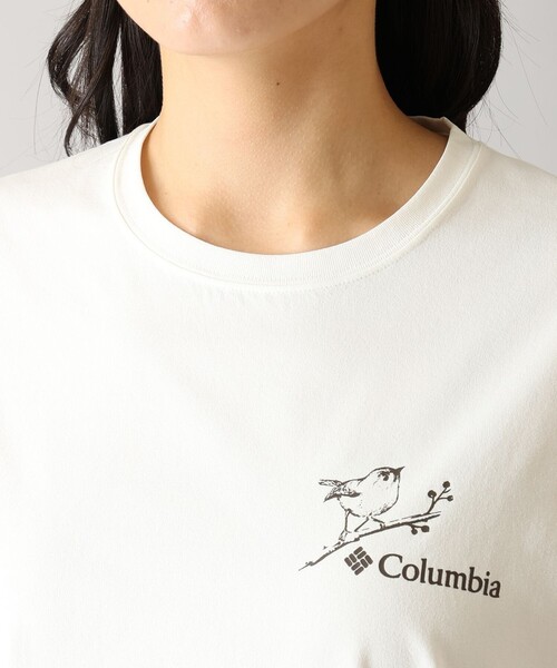 Columbia(コロンビア)の「UVカット Columbia/ ウィメンズ タイムトゥートレイル グラフィック ショートスリーブTシャツ /コロンビア(Tシャツ/カットソー・レディース・ブルー/ホワイト/ブラック・S/L/XL/M)」の12枚目の写真