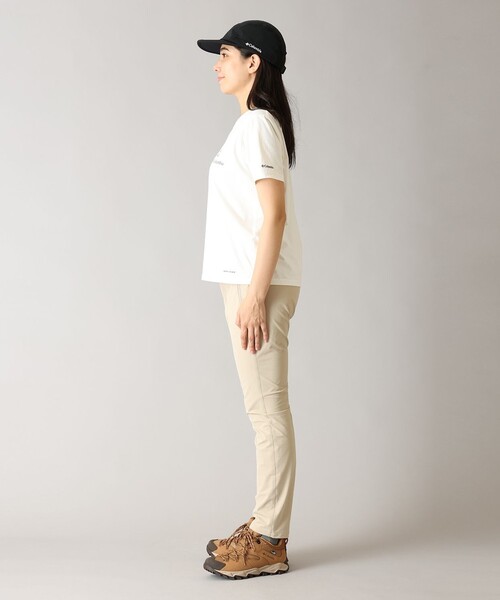 Columbia(コロンビア)の「UVカット Columbia/ ウィメンズ タイムトゥートレイル グラフィック ショートスリーブTシャツ /コロンビア(Tシャツ/カットソー・レディース・ブルー/ホワイト/ブラック・S/L/XL/M)」の20枚目の写真