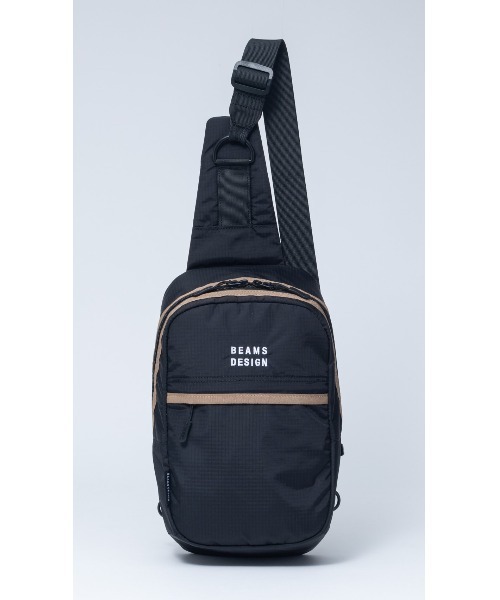 BEAMS DESIGN(ビームス デザイン)の「BEAMSDESIGN(ビームスデザイン) Runway ボディバッグ(ボディバッグ/ウエストポーチ・メンズ・ブラック/ベージュ/ブルー・FREE)」の2枚目の写真